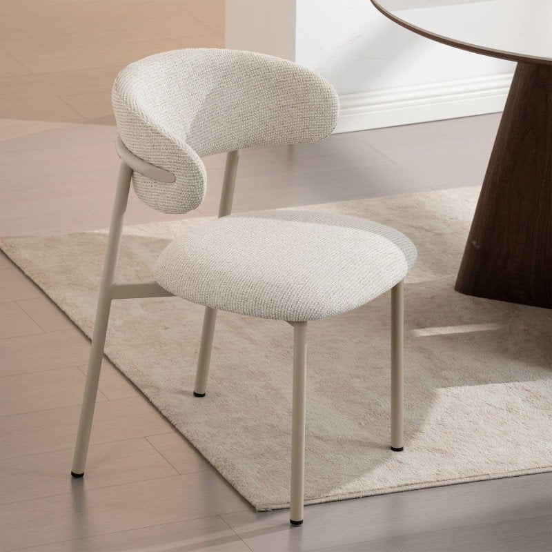 Set da 2 sedie da pranzo Fresno beige - NN--UPH-CHA-LIGBEI-473 - foto 2