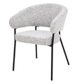 Set da 2 sedie imbottite Amul beige con gambe nere - NN-AMU-UPH-CHA-LIGGRE-476
