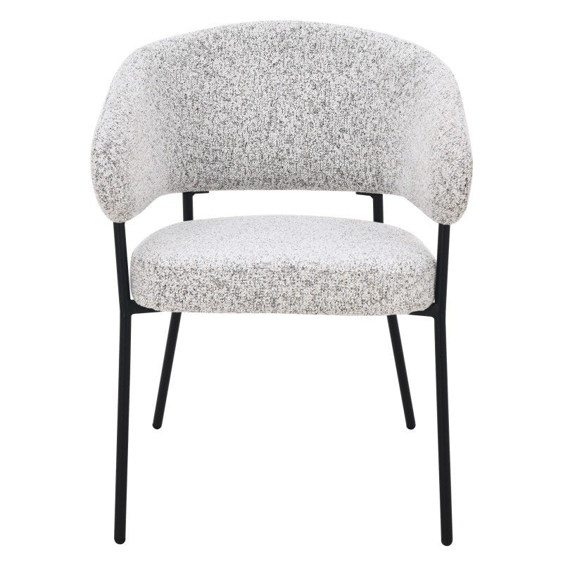 Set da 2 sedie imbottite Amul beige con gambe nere - NN-AMU-UPH-CHA-LIGGRE-476 - foto 4