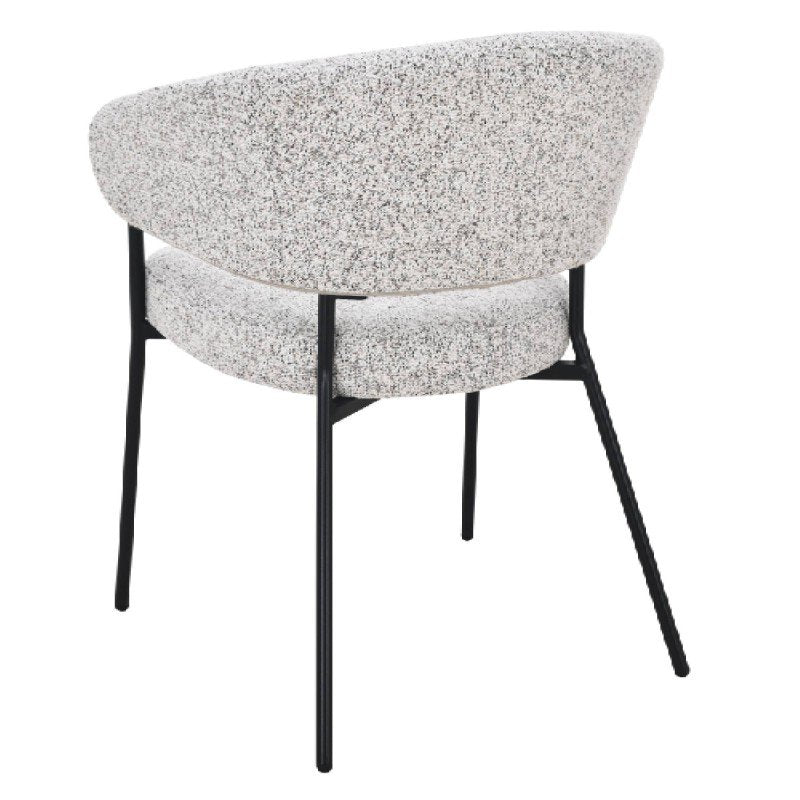 Set da 2 sedie imbottite Amul beige con gambe nere - NN-AMU-UPH-CHA-LIGGRE-476 - foto 9