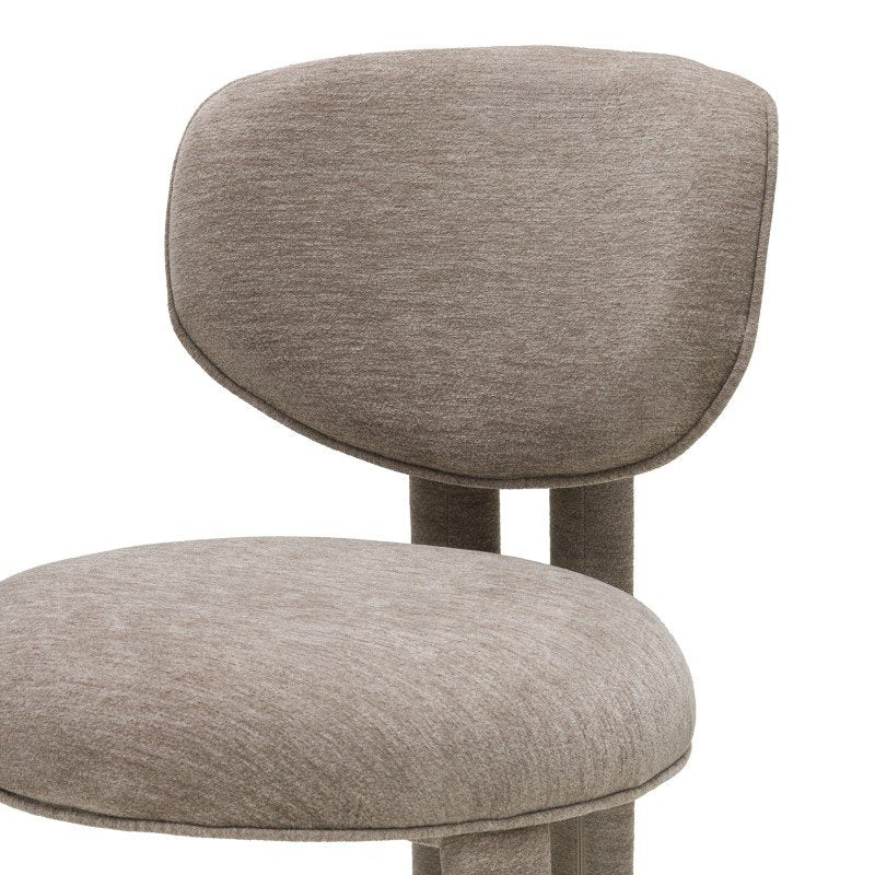Set da 2 sedie imbottite Esso beige grigio - NN-ESS-UPH-CHA-GREBEI-670 - foto 3
