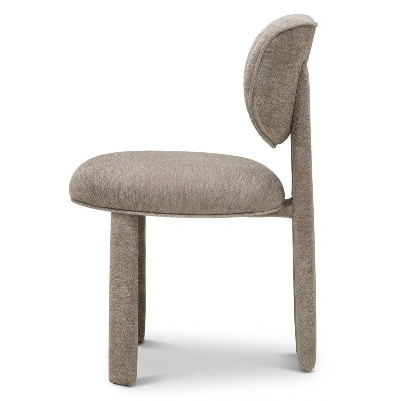 Set da 2 sedie imbottite Esso beige grigio - NN-ESS-UPH-CHA-GREBEI-670 - foto 5