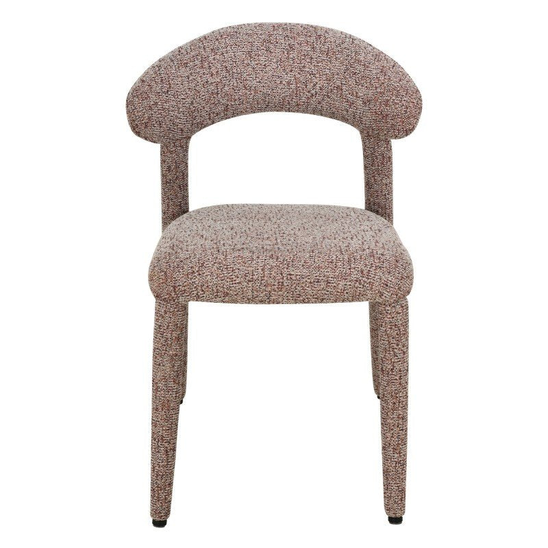 Set da 2 sedie imbottite Irokih melange beige e rosso - NN-IRO-UPH-CHA-BEI-474 - foto 5