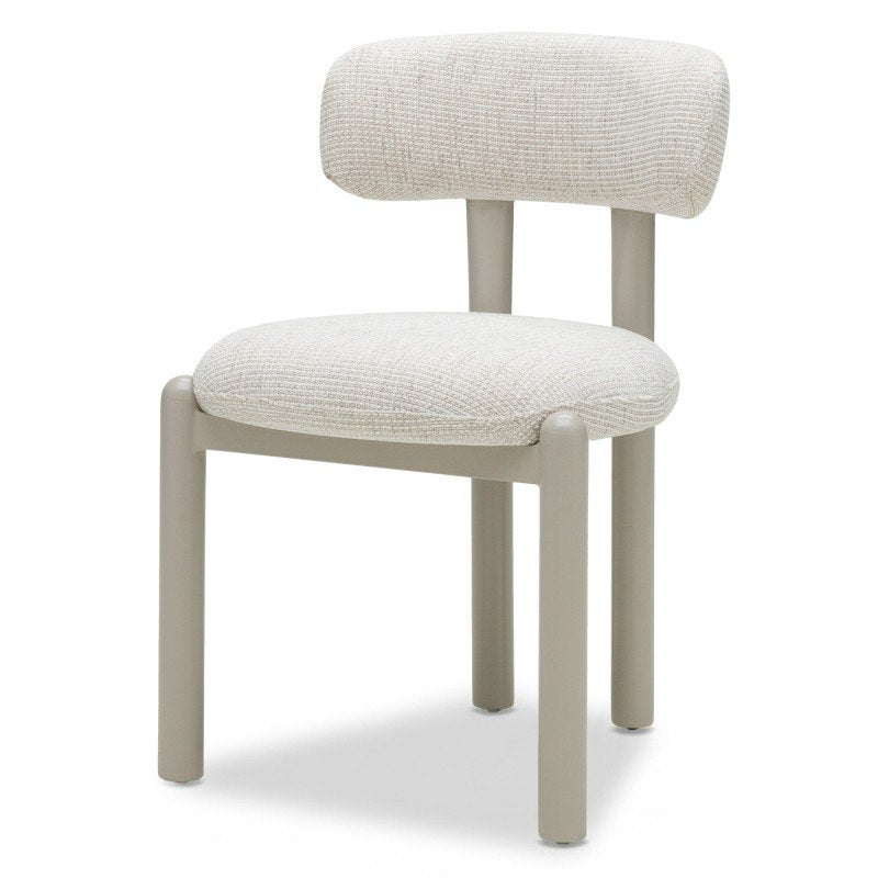 Set da 2 sedie imbottite Lanol beige crema - NN-LAN-UPH-CHA-CRE-657