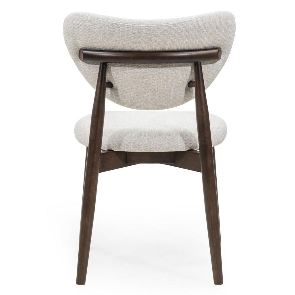 Set da 2 sedie Juliette beige con gambe in frassino noce - NN-JUL-UPH-CHA-WAL-254 - foto 7
