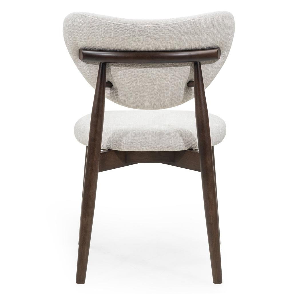 Set da 2 sedie Juliette beige con gambe in frassino noce - NN-JUL-UPH-CHA-WAL-254 - foto 7