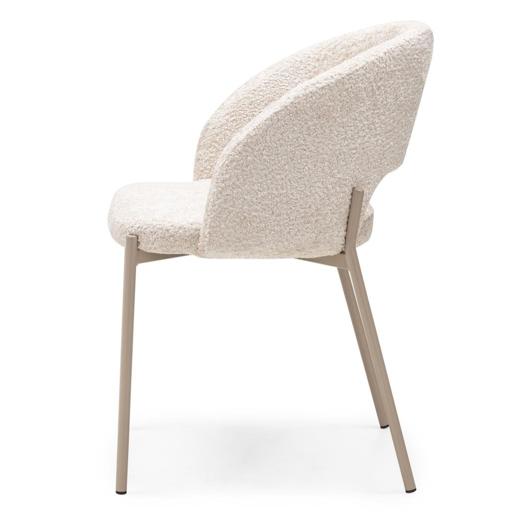 Set da 2 sedie Mores beige chiaro con gambe beige - NN-MOR-UPH-CHA-LIGBEI-262 - foto 3
