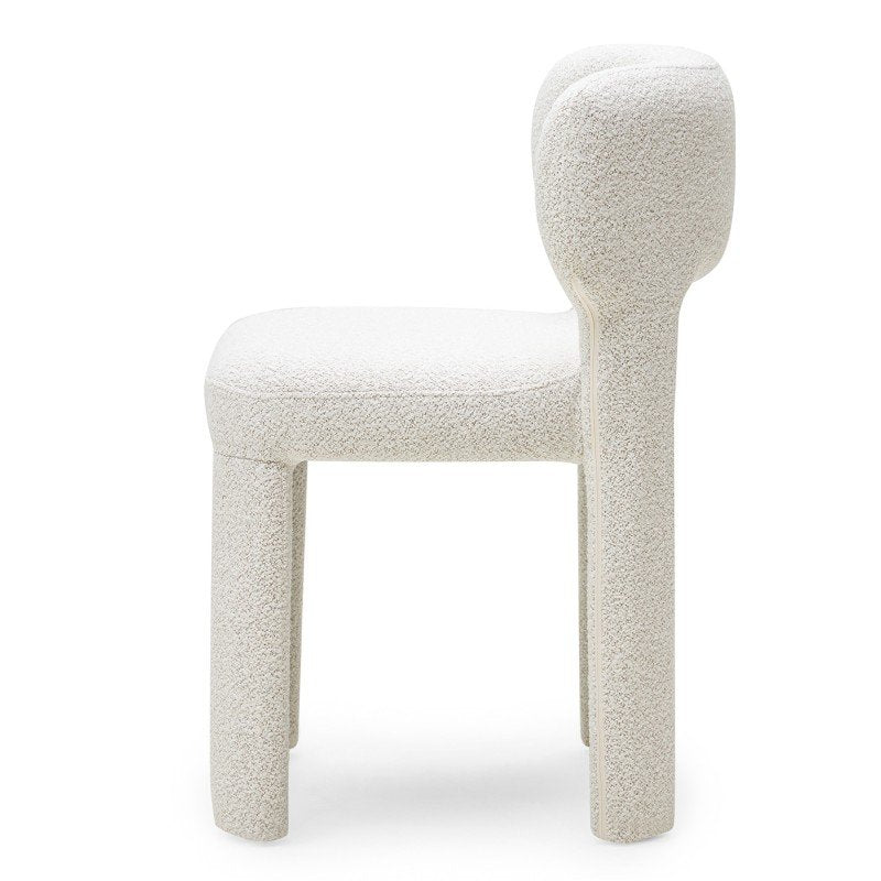 Set da 2 sedie Mosi in bouclé crema beige - NN-MOS-UPH-CHA-CRE-676 - foto 6