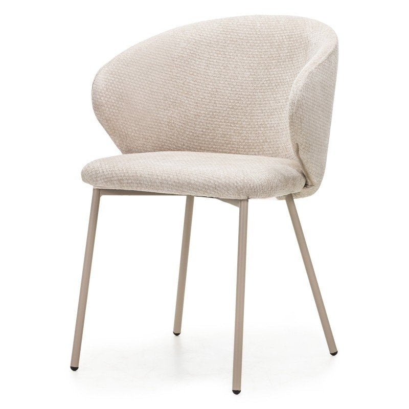 Set da 2 sedie Onadro beige chiaro con gambe beige - NN-ONA-UPH-CHA-LIGBEI-617