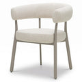 Set da 2 sedie Rownie crema con gambe crema - NN-ROW-UPH-CHA-CRE-666