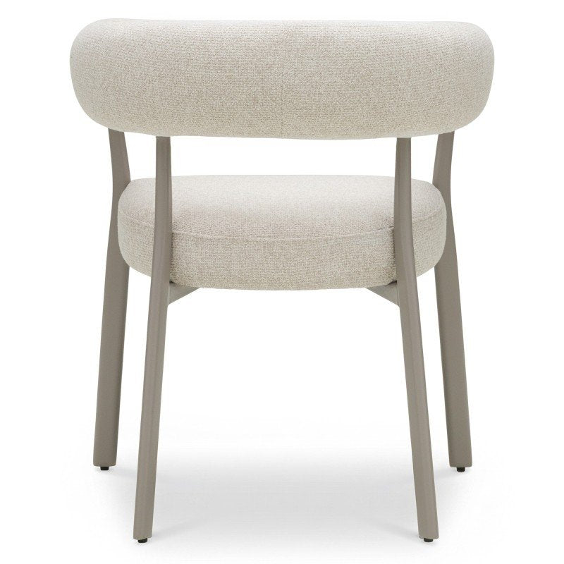 Set da 2 sedie Rownie crema con gambe crema - NN-ROW-UPH-CHA-CRE-666 - foto 7