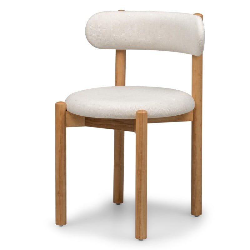 Set da 2 sedie Yang crema con gambe in legno naturale - NN-YAN-UPH-CHA-NATWOO-416
