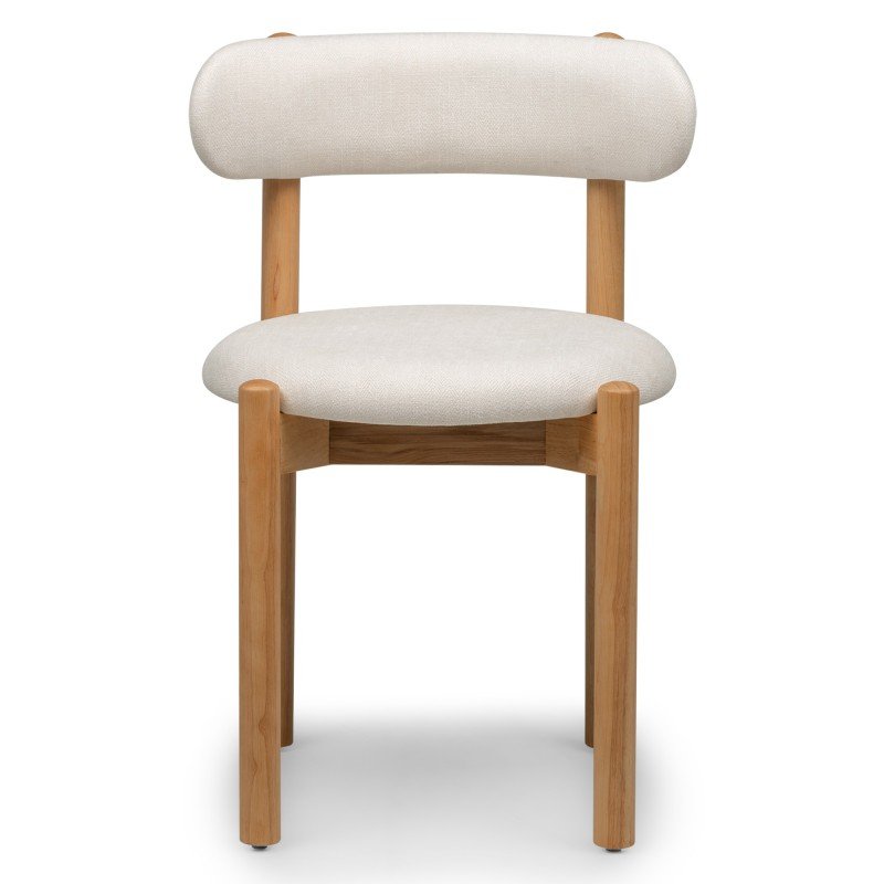 Set da 2 sedie Yang crema con gambe in legno naturale - NN-YAN-UPH-CHA-NATWOO-416 - foto 5