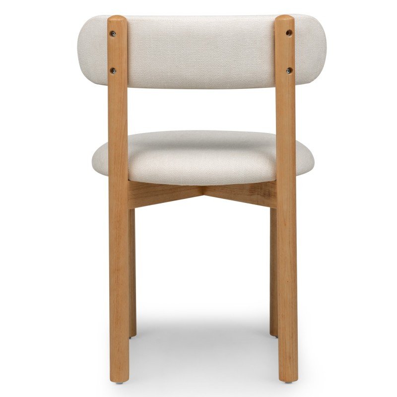 Set da 2 sedie Yang crema con gambe in legno naturale - NN-YAN-UPH-CHA-NATWOO-416 - foto 7