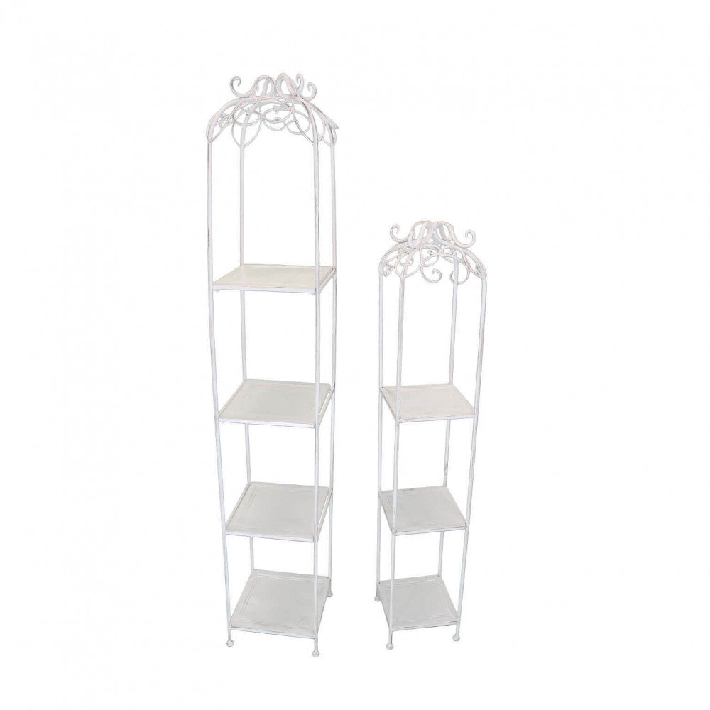 Cosma Set Scaffali Doriane con Finitura Anticata