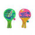 Set di racchette da spiaggia Cosma GM807233 verde con grafica windsurf