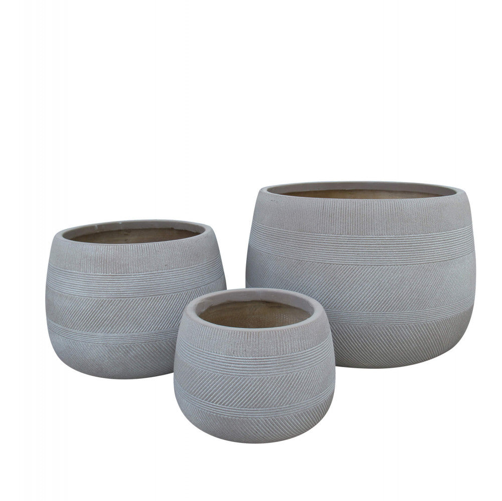 Set vasi Cosma Tulipano vuoti su sfondo bianco