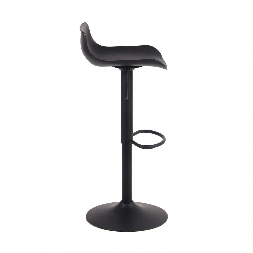 Sgabello Merano in Polipropilene Nero - HF807106-NERO - foto 6