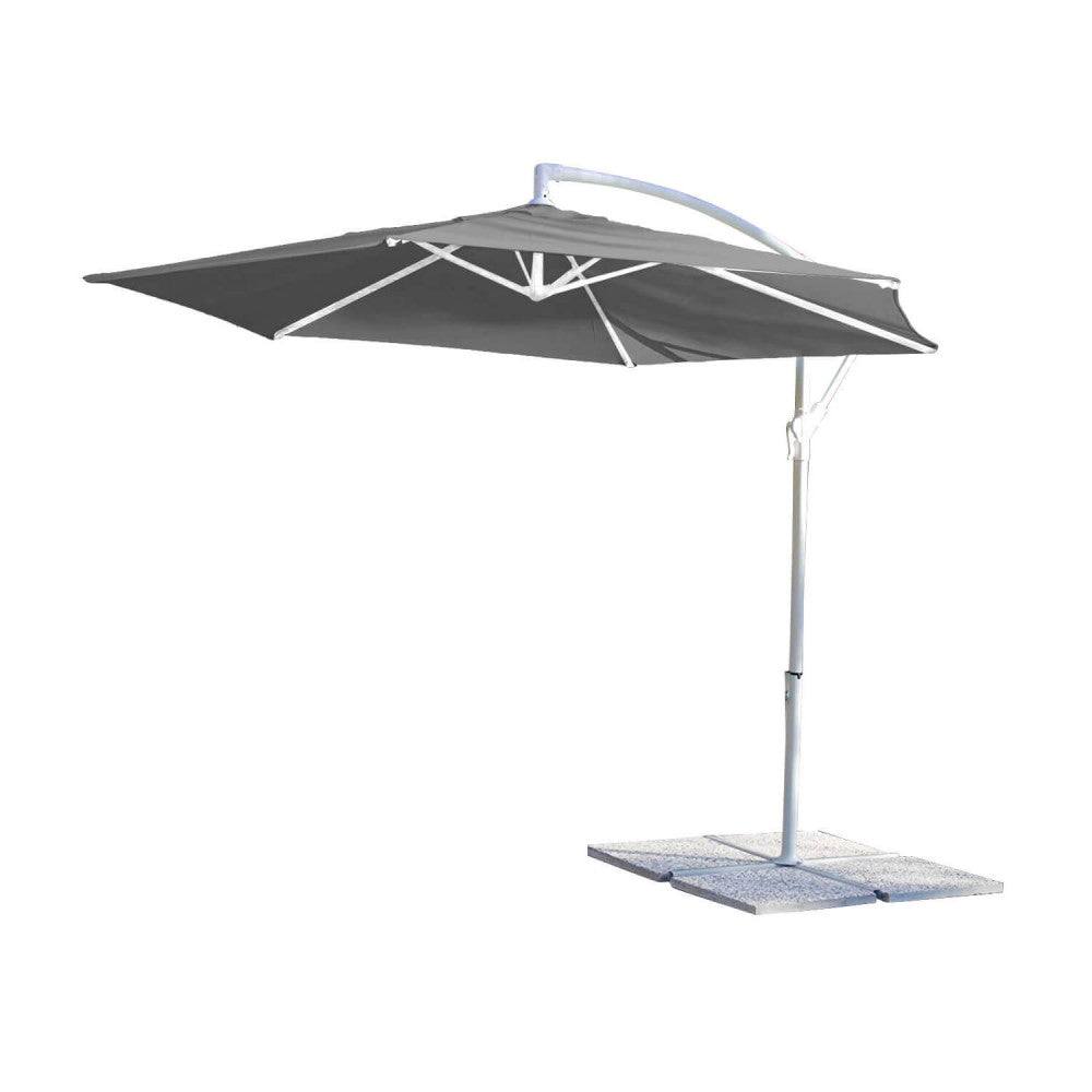 OMBRELLONE ERIS P/L Ø 3 TELO GRIGIO