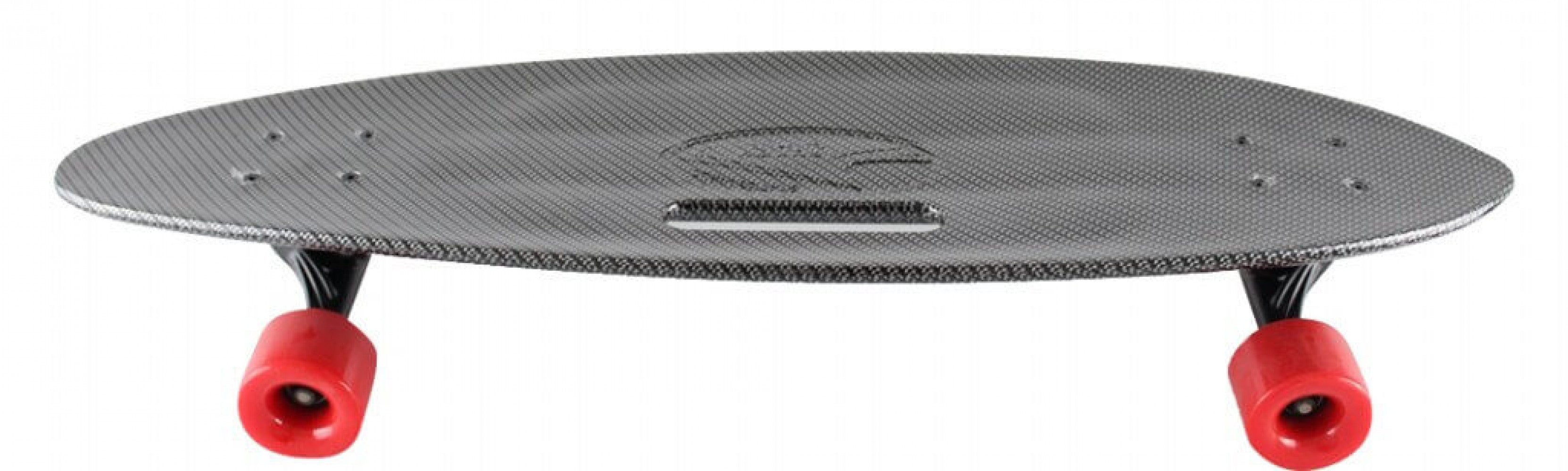 Skateboard Cosma Skate Street 1 con finitura effetto carbonio
