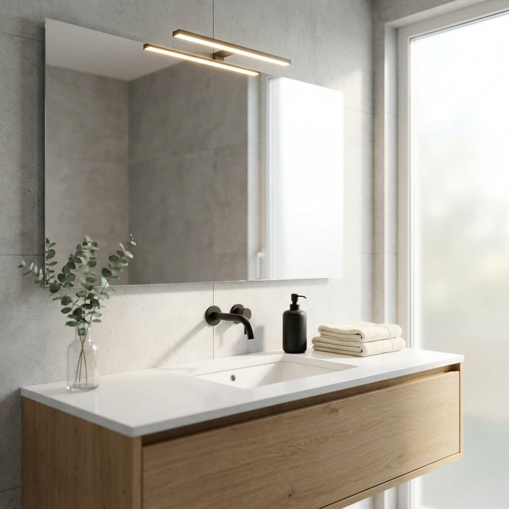 Specchiera Bagno Ginevra 100 cm - ML802425 - foto 2