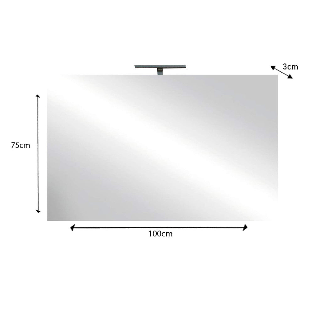 Specchiera Bagno Ginevra 100 cm - ML802425 - foto 5