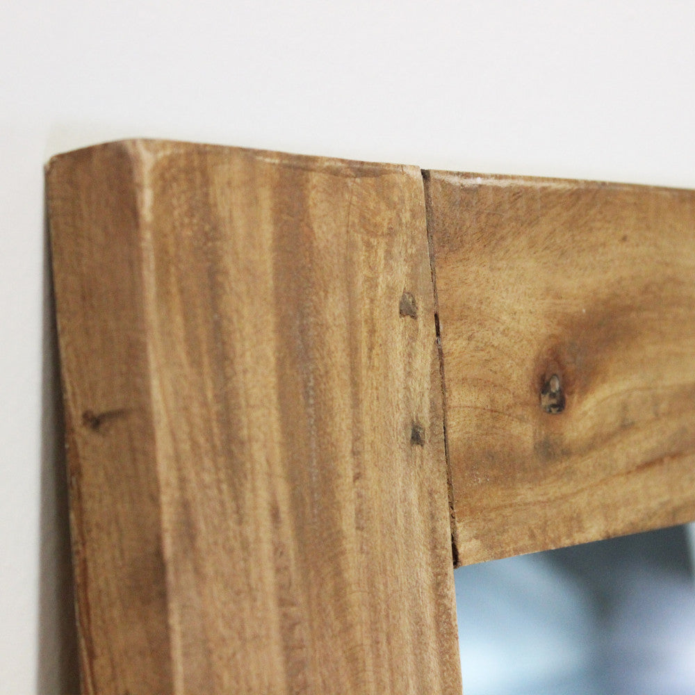 Specchio Garey con Cornice in Legno di Mogano - MO807360 - foto 4