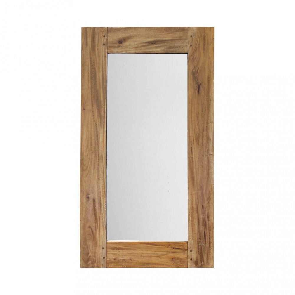 Specchio Garey con Cornice in Legno di Mogano - MO807360 - foto 5