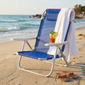 Spiaggina Cosma Joy blu in alluminio