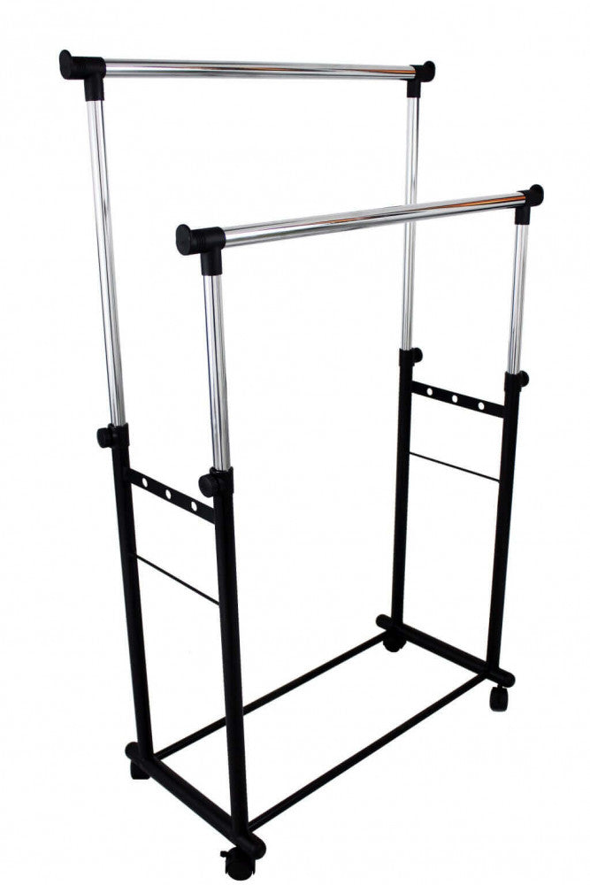 Cosma Stand Appendiabiti Doppio Con Struttura Regolabile