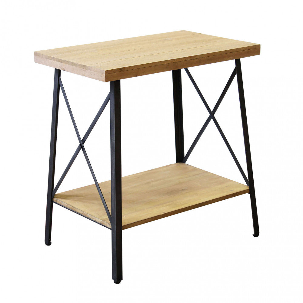 Tavolino da salotto Auberon con due ripiani, design moderno ed elegante | Albert Stock