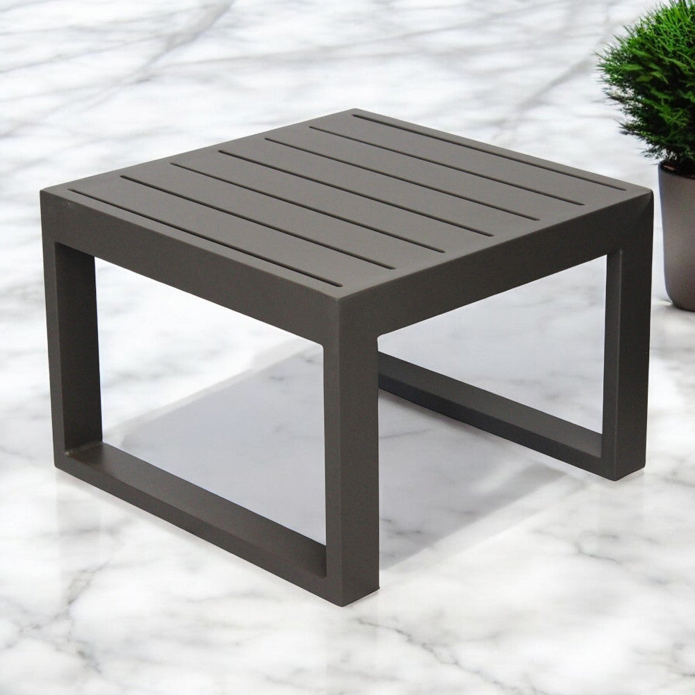 Cosma Tavolino da Giardino con Top a Doghe