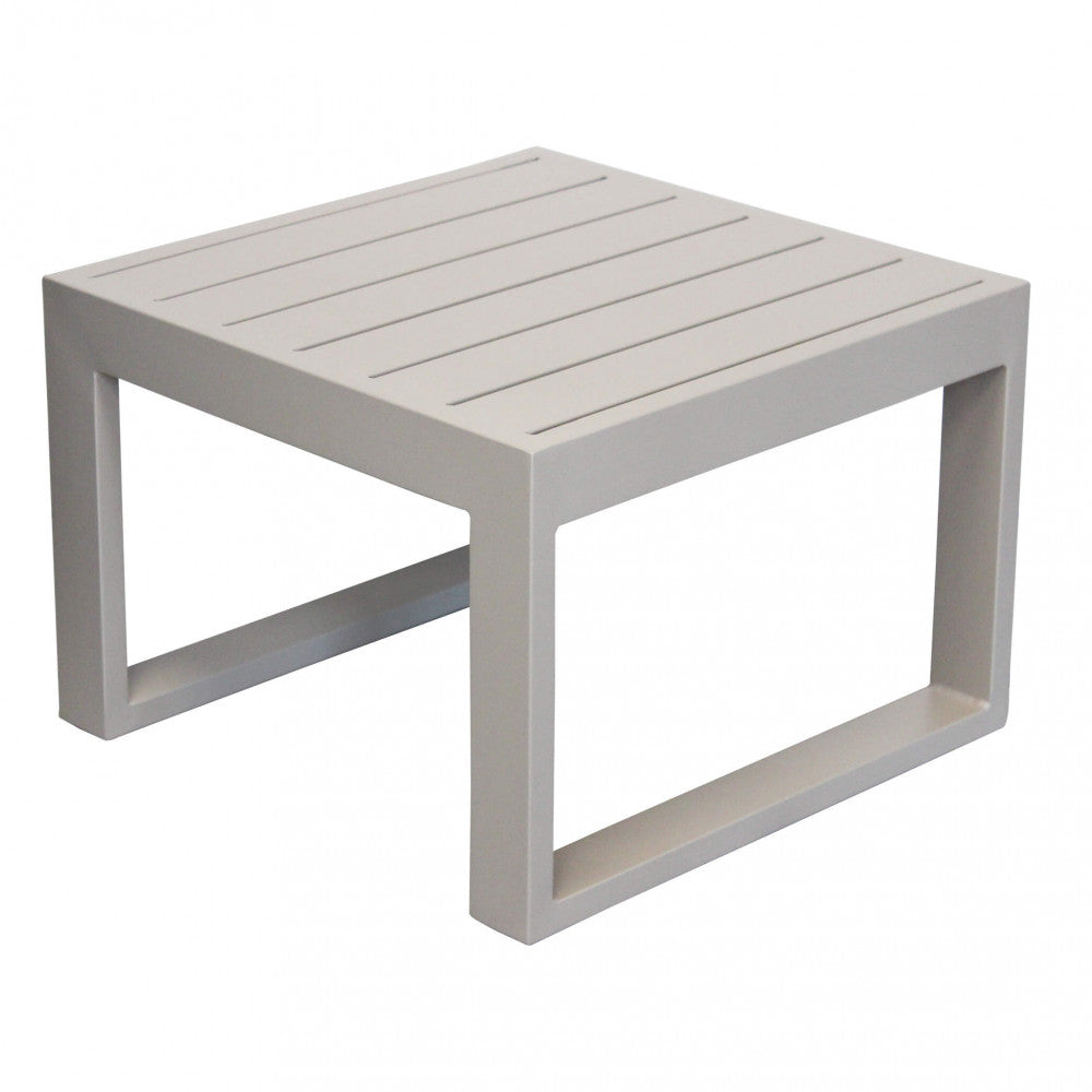 Tavolino da giardino Cosma con base a slitta
