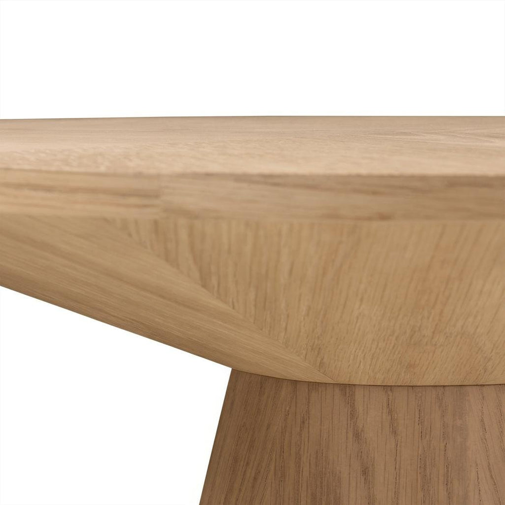Tavolino d'appoggio rotondo Orb 60 cm rovere naturale - NN-ORB-FUR-SIDTAB-OAK-178 - foto 4