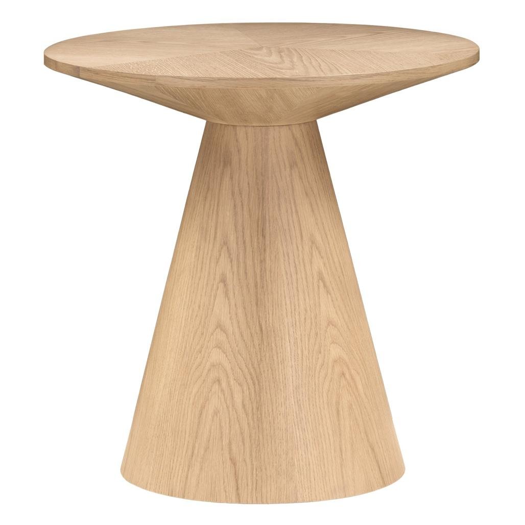 Tavolino d'appoggio rotondo Orb 60 cm rovere naturale - NN-ORB-FUR-SIDTAB-OAK-178 - foto 7