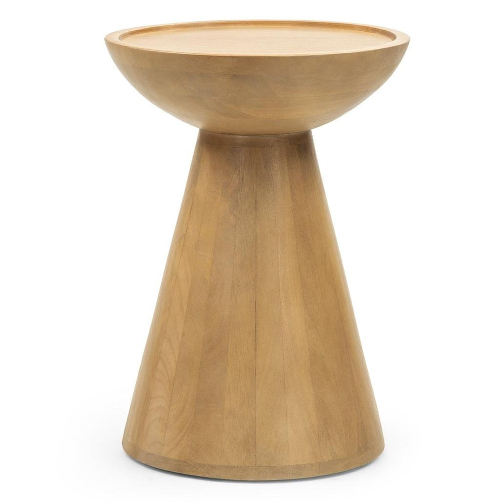 Tavolino d'appoggio Turi 40 cm in legno di mango - NN-TUR-FUR-SIDTAB-NATWOO-249