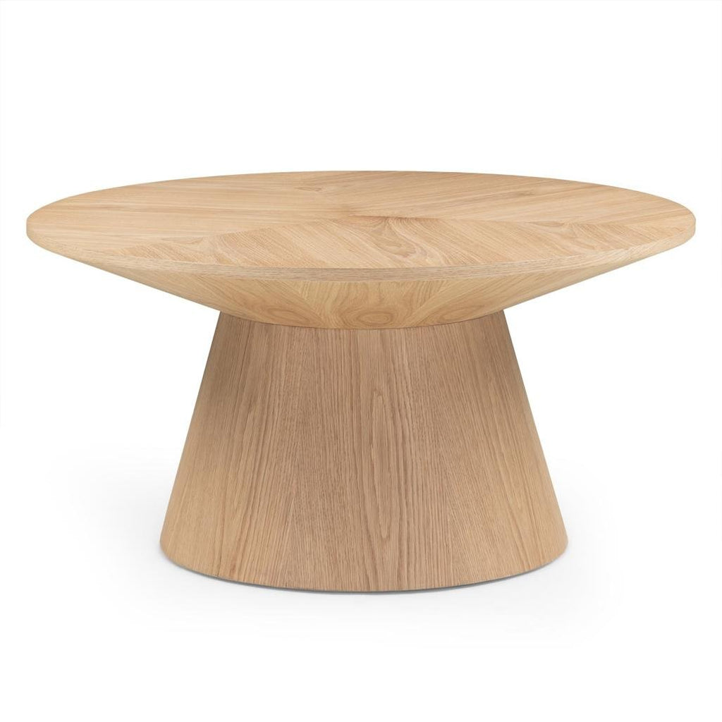 Tavolino rotondo Orb 90 cm rovere naturale - NN-ORB-FUR-COFTAB-OAK-179 - foto 3