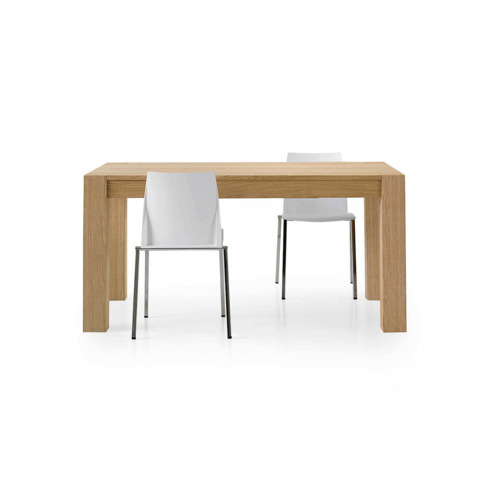 Tavolo Allungabile 90 x 140/180/220 in Rovere Naturale Spazzolato - MO805797 - foto 2