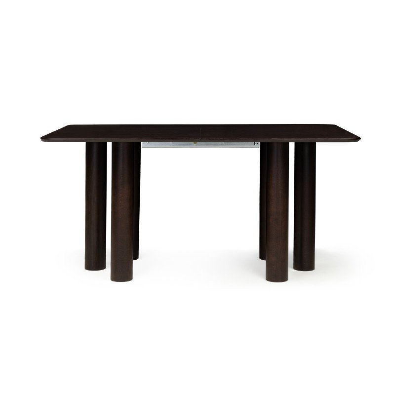 Tavolo allungabile Loaloa 140-200 cm noce e faggio - NN-LOA-FUR-DINTAB-WAL-560