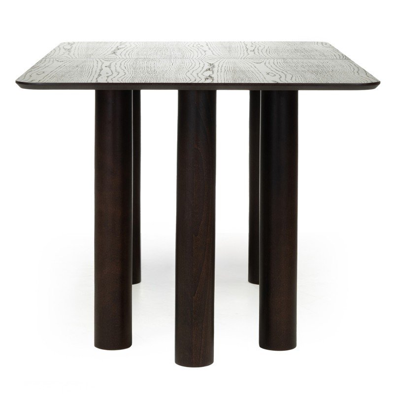 Tavolo allungabile Loaloa 140-200 cm noce e faggio - NN-LOA-FUR-DINTAB-WAL-560 - foto 6