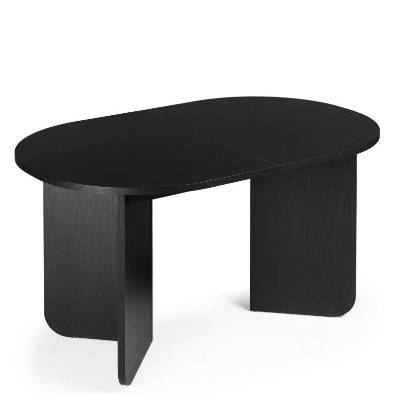 Tavolo allungabile Maut 140-200 cm nero ovale - NN-MAU-FUR-DINTAB-BLA-575