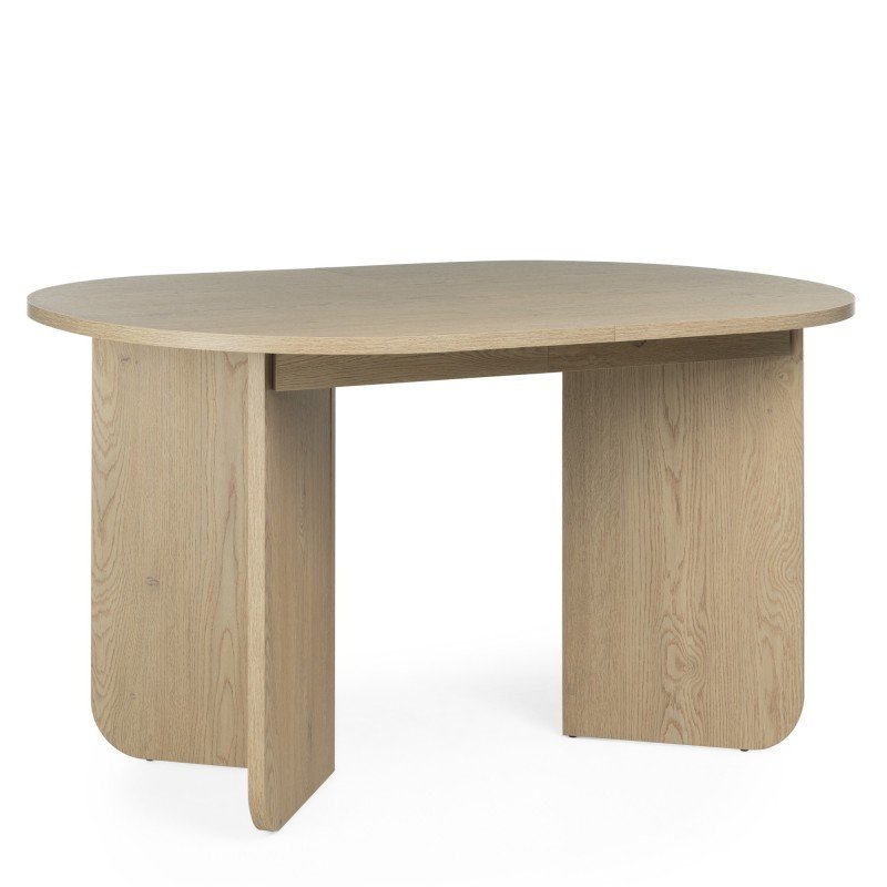 Tavolo allungabile Maut 140-200 cm rovere Cremona ovale - NN-MAU-FUR-DINTAB-OAK-574