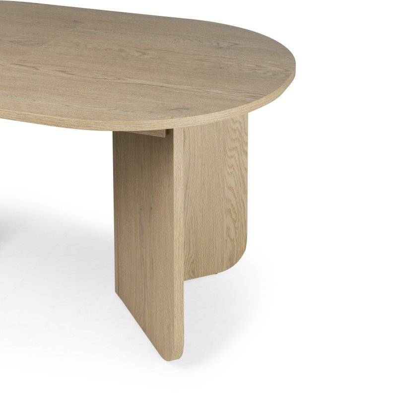 Tavolo allungabile Maut 140-200 cm rovere Cremona ovale - NN-MAU-FUR-DINTAB-OAK-574 - foto 5