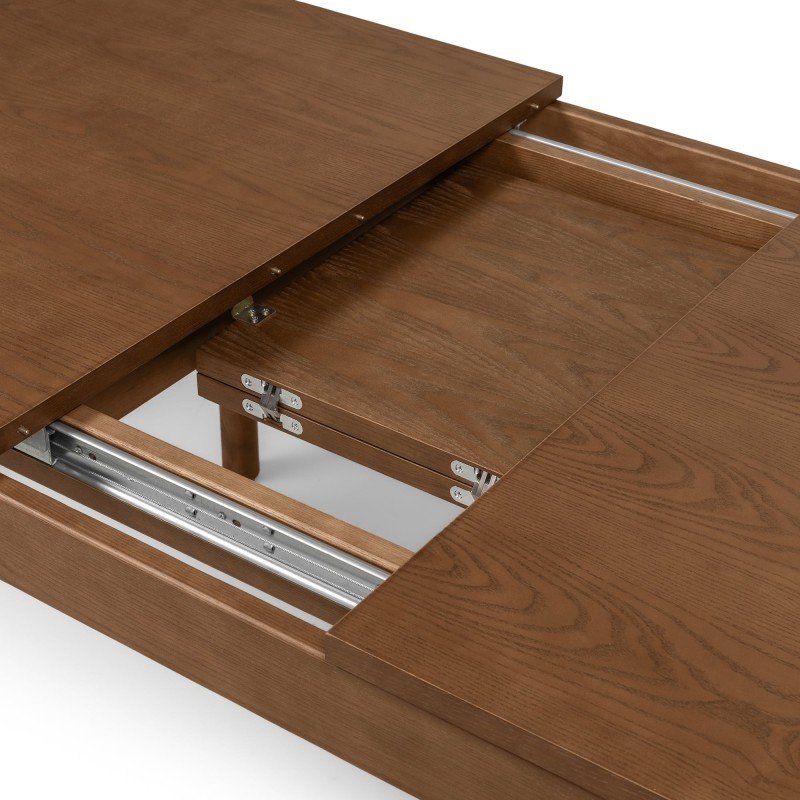 Tavolo allungabile Moreno 160-200 cm frassino marrone - NN-MOR-FUR-DINTAB-NATWOO-376 - foto 6