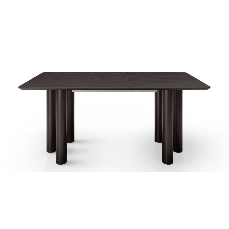Tavolo allungabile Oal 140-200 cm rovere nero e faggio - NN-OAL-FUR-DINTAB-BLA-660 - foto 4