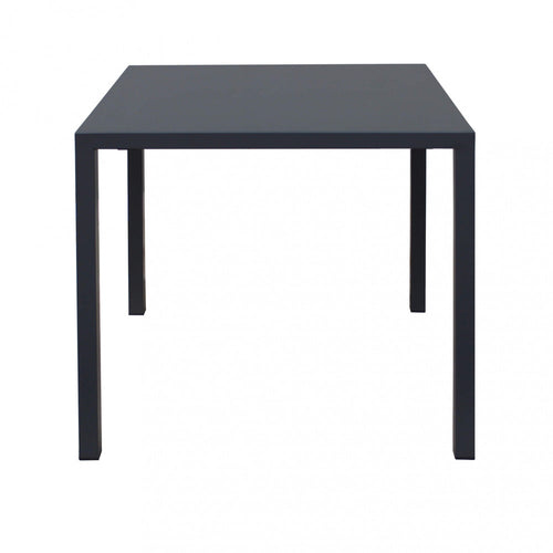Tavolo autolivellante 80x80 cm antracite in acciaio verniciato a polvere.