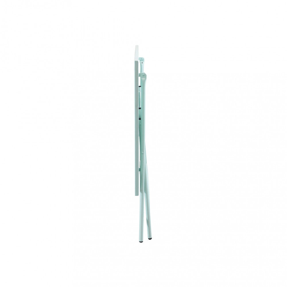 Tavolo pieghevole Bristol verde chiuso, ideale per balconi | Albert Stock