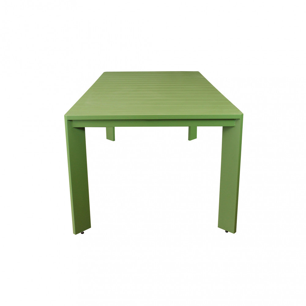 Tavolo per esterno in verde