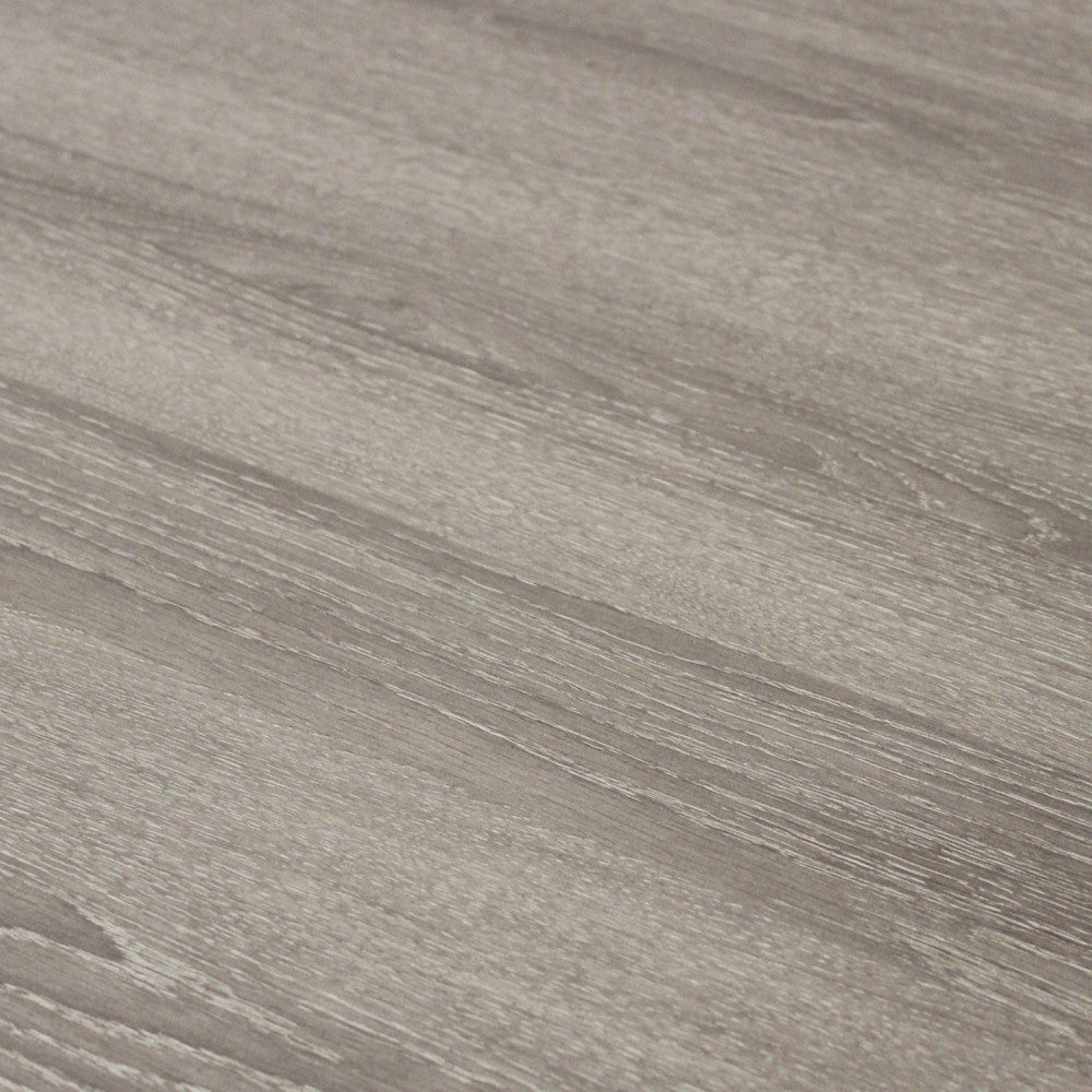 Texture superficiale del melaminico taupe con venature del legno a vista.
