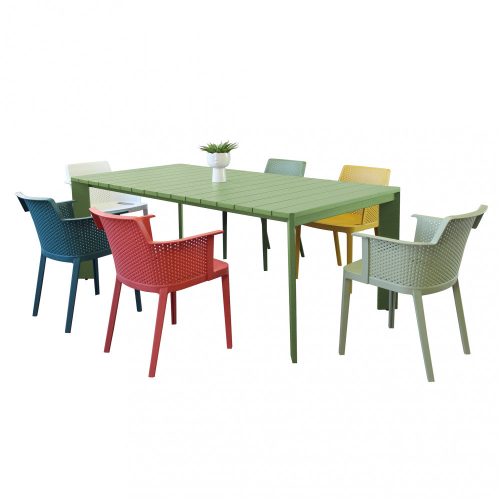 Tavolo Connecticut color verde